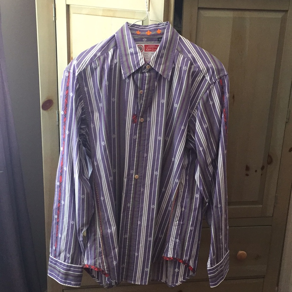 Robert Graham button down shirt.